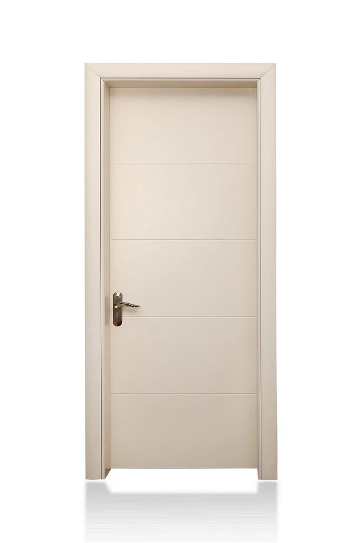 Budget Eco-friendly 45mm Thick WPC Interior Door, Waterproof Moisture Proof Household Flush Room Door suppliers
