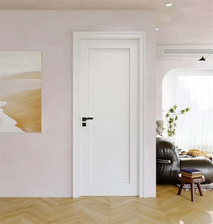 Classic Stereoscopic Deep Carving Waterproof Wood Plastic Door suppliers