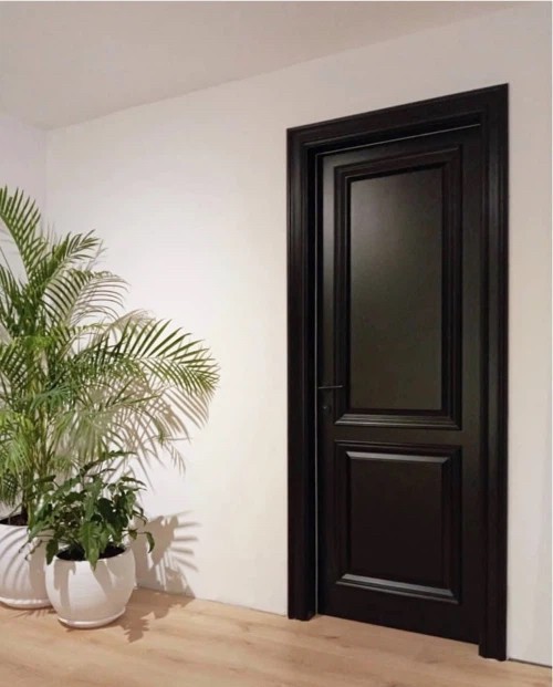 Modern WPC Interior Doors, Waterproof Stable Structure, Easy Clean Interior Room Doors For Residential & Hotel suppliers